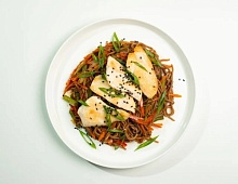 Гречневая лапша с курицей